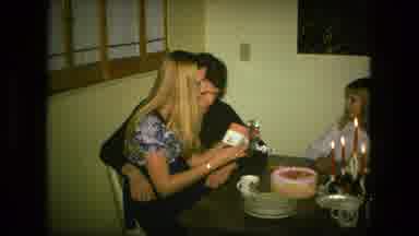 Fort Wayne Indiana (1976): The Girl Was Opening The Gift For Her Birthday