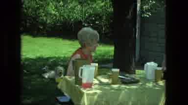 Fort Wayne Indiana (1976): Home Video Of Mother And Dog Happily Wagging His Tail