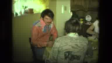 Fort Wayne Indiana (1976): Family Have Lunch At Their Residence With The