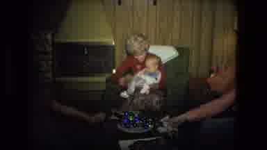 Fort Wayne Indiana (1976): The Lady Was Carrying And Playing With Her Little Baby