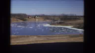 Fort Wayne Indiana (1976): Swimming In An Icy Pond During The Day In The Middle Of