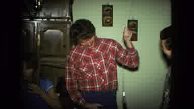 Fort Wayne Indiana (1976): A Man Playing With A New Item He Has And Showing It To