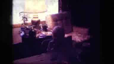 Fort Wayne Indiana (1976): Blonde Haired Child Sitting At A Table In A Home With