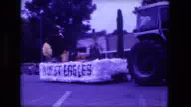 Fort Wayne Indiana (1976): Dark Footage Of A Parade Float Being Pulled By A