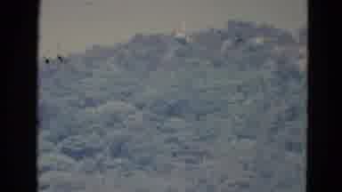 Minnesota (1976): A Ropeway Cable Cable Is Passing On Top Of Hill In Dense Forest