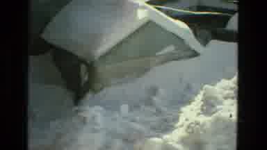 Drexel Hill Pennsylvania (1978): Very Deep Snow Covers Roofs And Lawns In Shaky