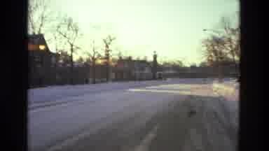 Drexel Hill Pennsylvania (1978): Snow Covered Houses And Cars Buried In Large Snow
