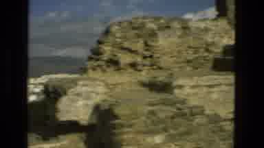 Granada Spain (1978): Mountain Sky Building On Super 8 Film