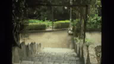 Granada Spain (1978): Garden Flowers And Stone Staircases