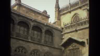 Cordoba Spain (1978): A Film Of A Religious Relic And Large Building On A Sunny