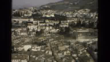 Cordoba Spain (1978): City ââView From Mountain That Shows A Lot Of Beautiful