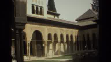 Cordoba Spain (1978): Internal Area Of ââA Temple Very Well Maintained By Its