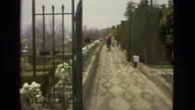 Cordoba Spain (1978): A Beautiful Well-Kept And Very Flowery Garden A Great Place