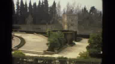 Cordoba Spain (1978): Very Beautiful Garden Green With A Beautiful View On A Sunny