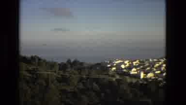 Seville Spain (1978): A Small Town Next To A Cliff Above The Ocean