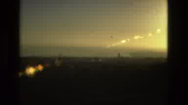 Seville Spain (1978): Lady Carrying A Paper Walking With The Sunset And Ocean In