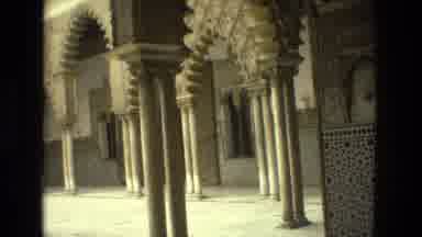 Seville Spain (1978): Old Exquisite Architecture Lines And Curves Show Beautiful