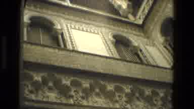 Seville Spain (1978): The Interior Of An Old Stone Cathedral Or Place Of Worship