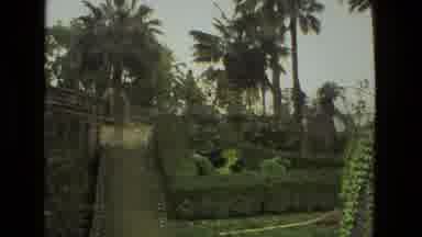 Seville Spain (1978): Overgrown Tropical Garden Around A Home