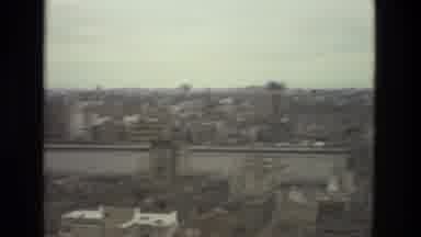 Barcelona Spain (1978): Looking Over A Bunch Of Buildings And Zooming In Slightly
