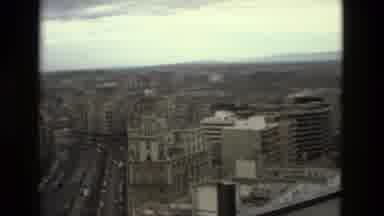 Barcelona Spain (1978): A Big City From The Building Where You Can See The Horizon