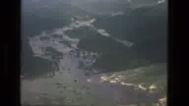 Manaus Brazil (1979): Aerial Footage Of Wetlands And Foliage