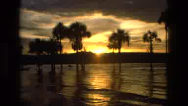 Manaus Brazil (1979): What Appears To Be The Ocean At Dusk
