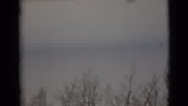 Alaska (1946): Snow Covered Mountains And Trees On A Clear Winter Day
