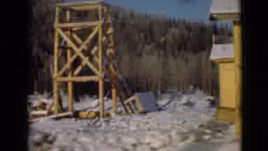 Alaska (1946): Camping Site Right Off The Mountains