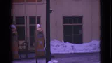 Alaska (1946): Snowy Day Outside Of Chevrolet Store