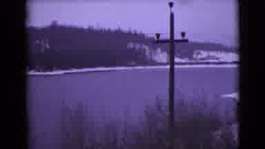 Alaska (1946): Winter Lake With Mountains