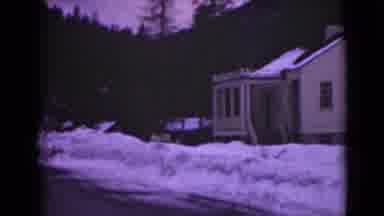 Alaska (1946): Snow Is Starting To Melt In A Town As City Goers Are Excited For