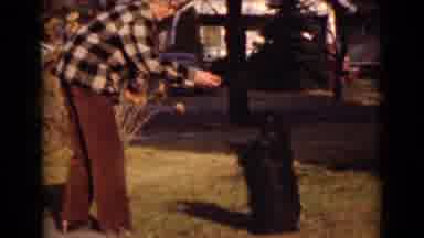 Alaska (1946): A Mountain Scene Transitioning To A Boy Teaching A Dog Tricks