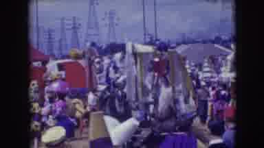 Ringling Brothers Sarasota Florida (1948): Soldiers Matching In A Parade To