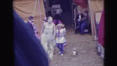Ringling Brothers Sarasota Florida (1948): Man Working For Circus