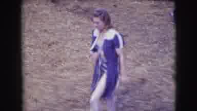 Ringling Brothers Sarasota Florida (1948): People Attending A Costume Party