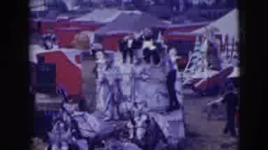 Ringling Brothers Sarasota Florida (1948): The Marriage Function Is Going On There