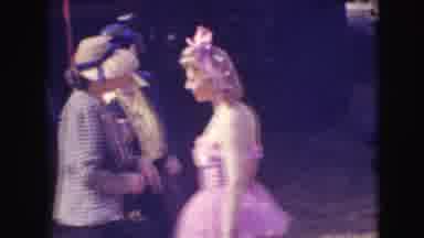 Ringling Brothers Sarasota Florida (1948): The Girl Watched The Girls Talk