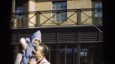 Chatham New Jersey (1951): Father With His Son