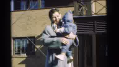 When mom's got skills, bundling up is a contact sport