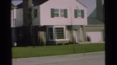 Chatham New Jersey (1951): Neighborhood Showing Front Of 2 Full Houses And One