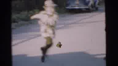 Chatham New Jersey (1951): The Mom Is Taking Her Children To Play Outside Of The