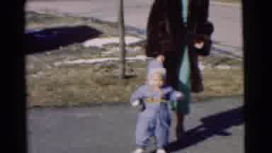 Chatham New Jersey (1951): Vintage Video Of A Family A Mother And Son In America