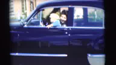 Chatham New Jersey (1951): Small Child Runs Towards Camera And Then Cuts To