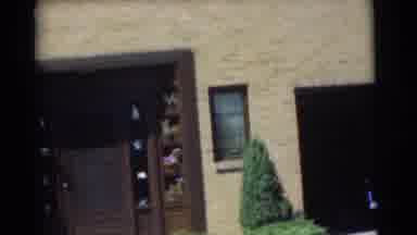 Chatham New Jersey (1951): Bushes Garden Door Window Glass Crystal Tree House Car