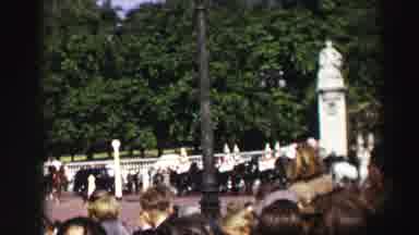 Edinbourgh Scotland (1952): British Soldiers Marching In A Parade With Horses And