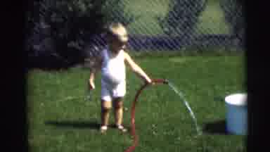 Pennington New Jersey (1954): The Little Babies Are Doing Something Playing In The