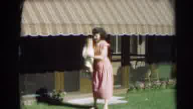 Pennington New Jersey (1954): Mom With Her Baby