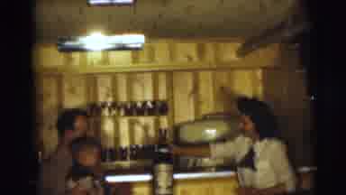 Pennington New Jersey (1954): Old Footage Of Family Admiring Over Sized Bottle Of