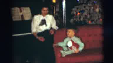 Pennington New Jersey (1954): A Children Playing With His Mother They Are Enjoy